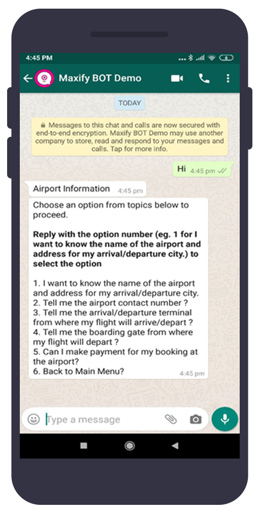 MaxBot: AI-Powered Chatbot for Seamless Airline Support