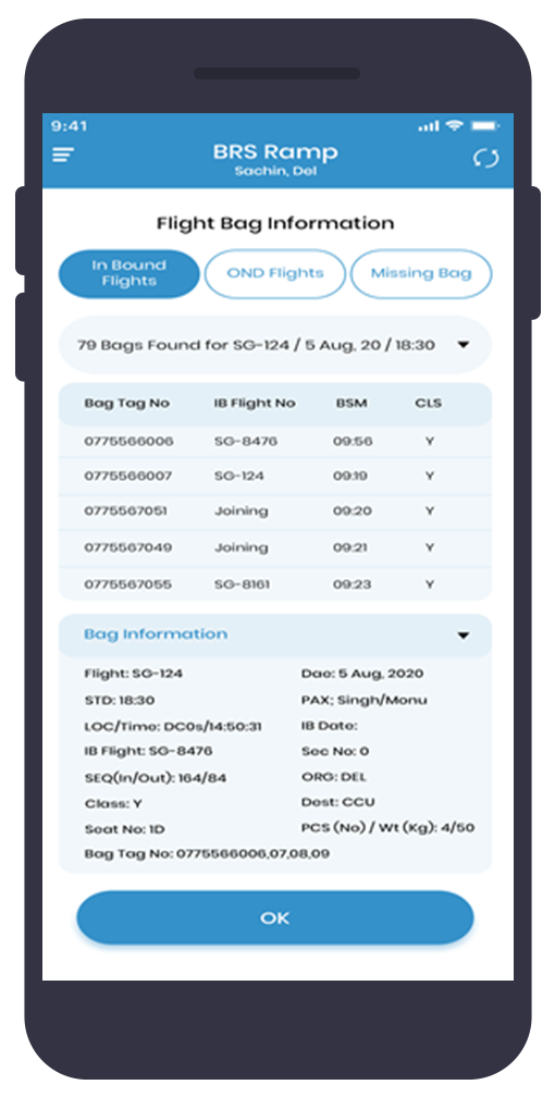 MaxAir 360 for Airports MaxBRS: Existing Baggage
                    Reconciliation System